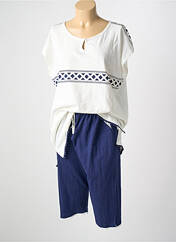 Pyjama bleu CHRISTIAN CANE pour femme seconde vue