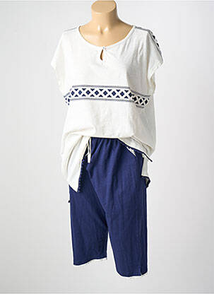 Pyjama bleu CHRISTIAN CANE pour femme