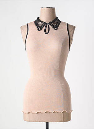 Top beige MORETTA pour femme