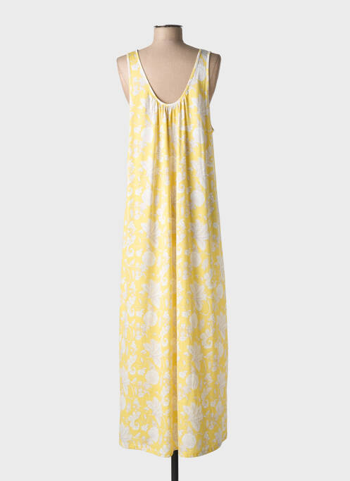 Chemise de nuit imprimé fantaisie jaune CALIDA femme