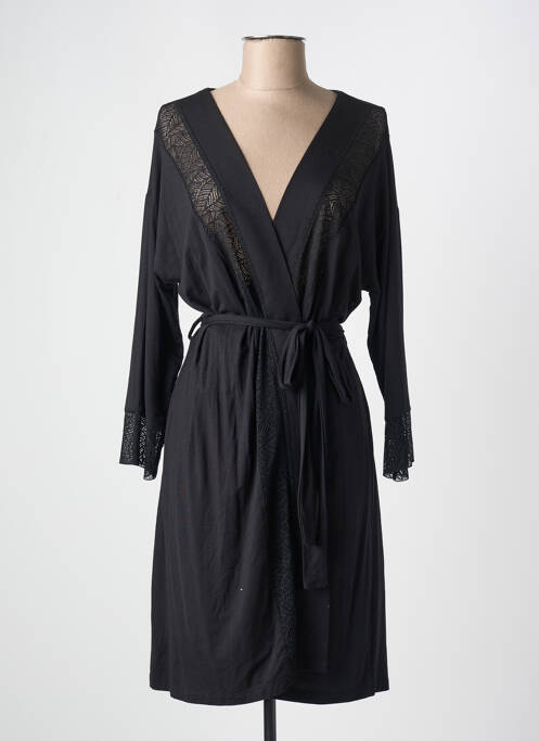 Déshabillé manches longues noir FEMILET femme