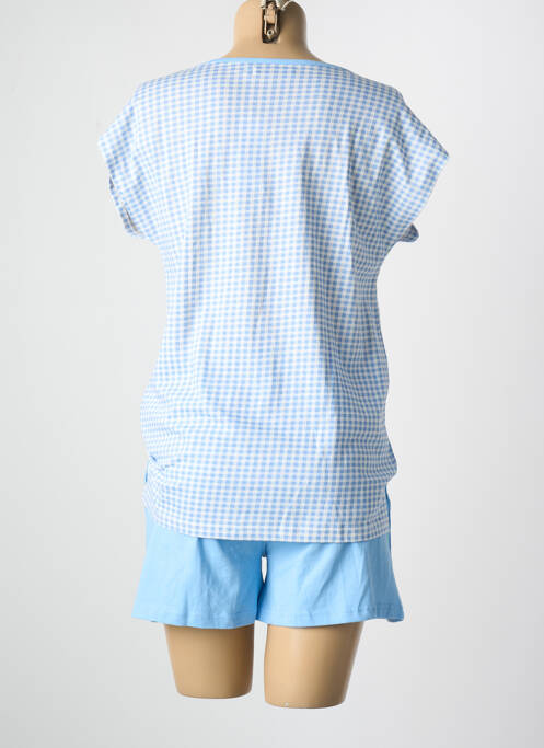 Pyjama col v bleu CHRISTIAN CANE femme