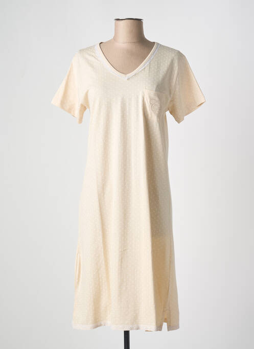 Chemise de nuit beige CHRISTIAN CANE pour femme