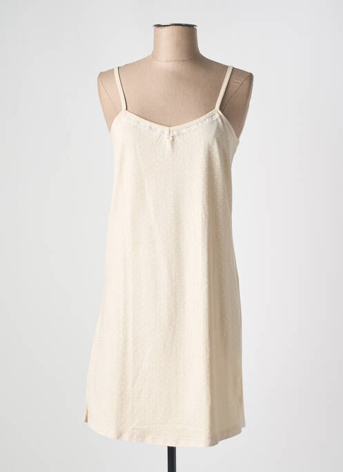 Chemise de nuit beige CHRISTIAN CANE pour femme