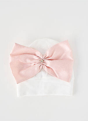 Bonnet rose SANS MARQUE fille