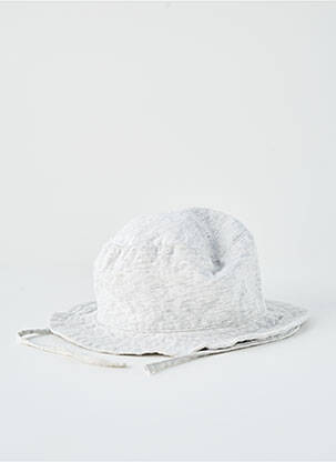 Chapeau fermeture liens à nouer gris H&M enfant