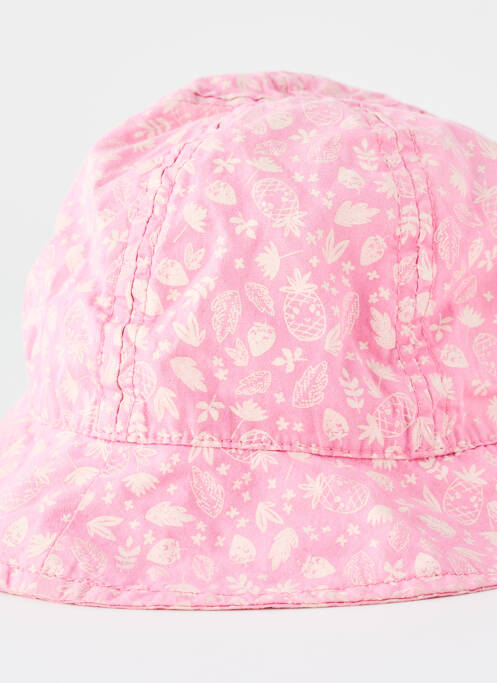 Chapeau rose SANS MARQUE fille