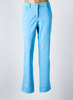 Pantalon slim poches bleu SAINT JAMES femme