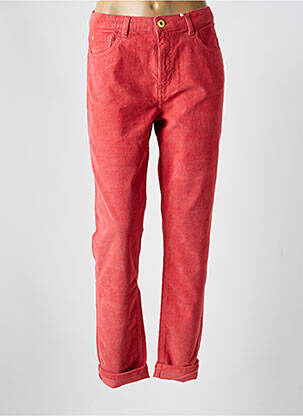 Pantalon slim poches rose TBS femme