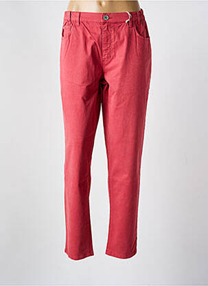 Pantalon slim poches rose TBS femme