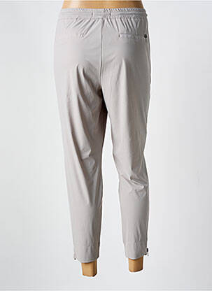 Pantalon 7/8 taille élastique gris TIMEZONE femme