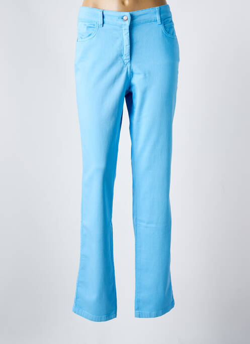 Pantalon slim poches bleu SAINT JAMES femme