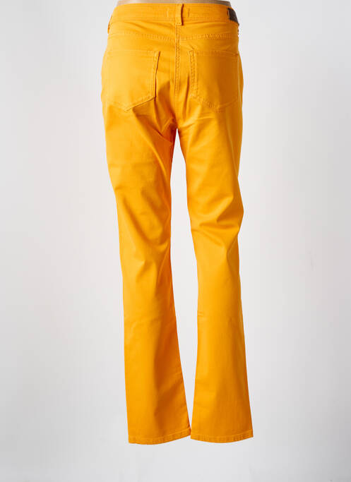 Pantalon slim poches jaune SAINT JAMES femme