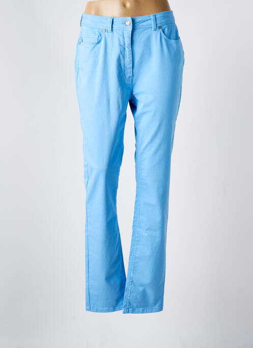Pantalon slim poches bleu SAINT JAMES femme