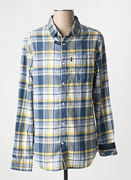 Chemise manches longues poches bleu TBS homme