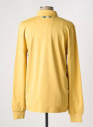 Polo manches longues manches longues jaune TBS homme