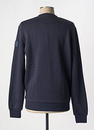 Sweat-shirt stretch manches longues bleu TBS homme