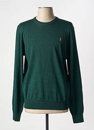 Pull stretch manches longues vert MCLASSICS homme