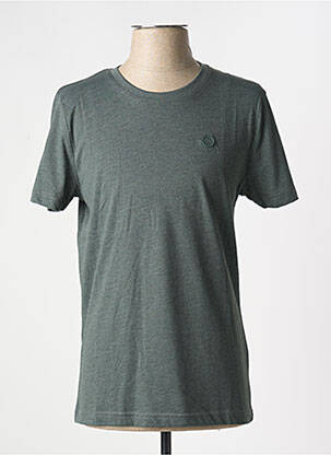 T-shirt coupe cintrée manches courtes vert TBS homme
