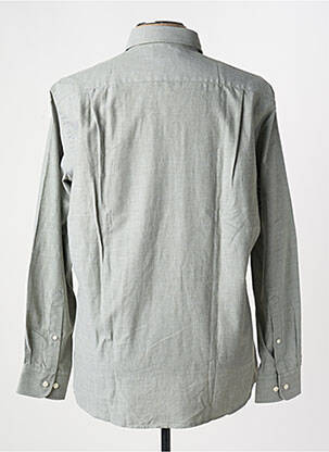 Chemise manches longues poches vert MISE AU GREEN homme