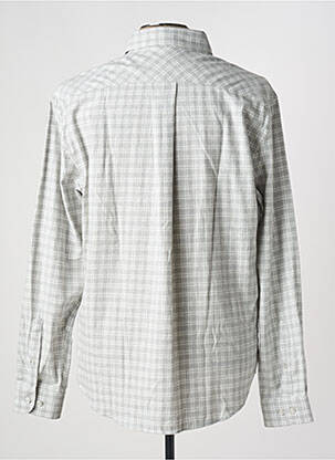 Chemise manches longues poches gris SAINT JAMES homme
