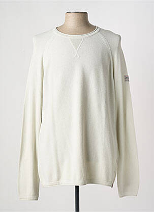 Pull stretch manches longues gris TIMEZONE homme