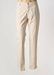 Pantalon chino tissage popeline taille normale beige MCLASSICS femme