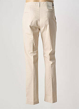 Pantalon chino tissage popeline taille normale beige MCLASSICS femme