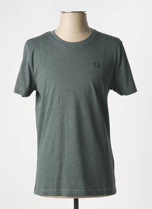 T-shirt coupe cintrée manches courtes vert TBS homme