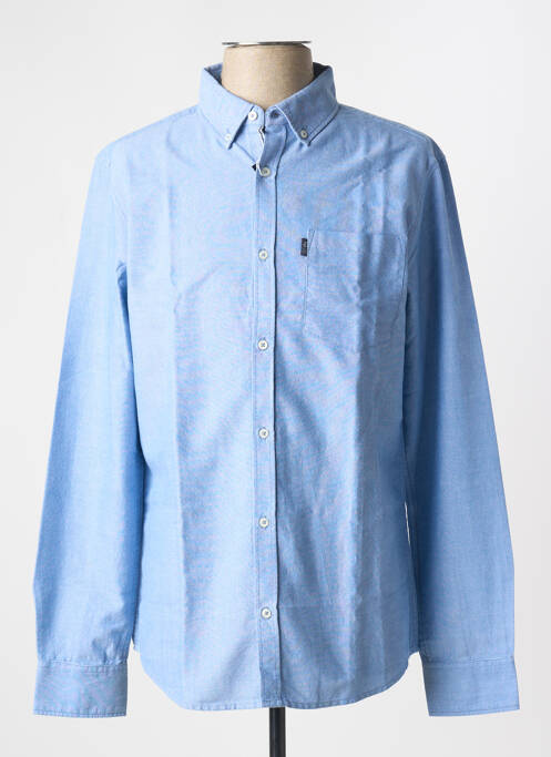 Chemise manches longues bleu TBS pour homme