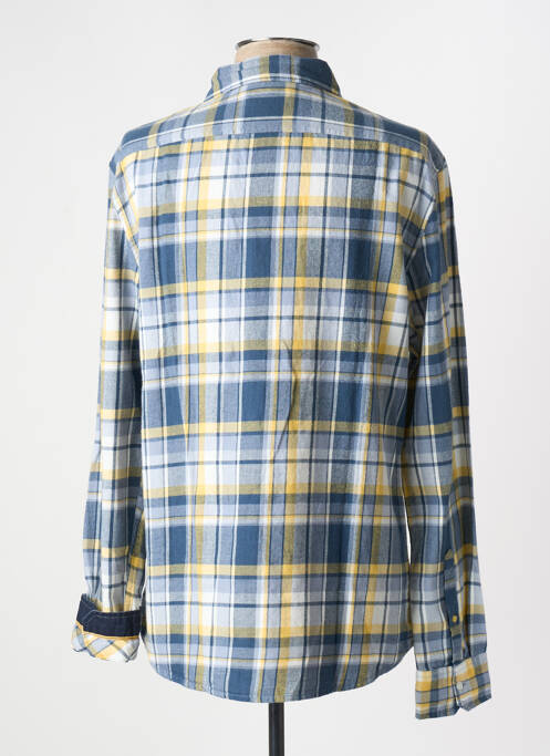 Chemise manches longues bleu TBS pour homme