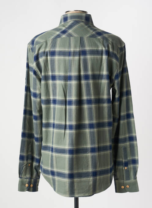 Chemise manches longues vert SAINT JAMES pour homme