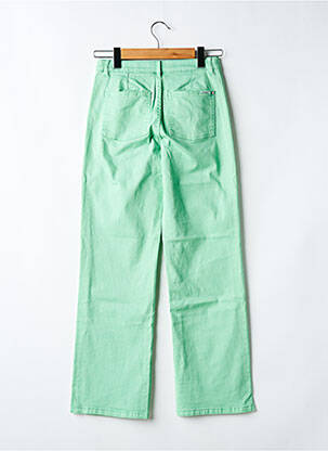 Jeans coupe droite stretch vert GARCIA fille
