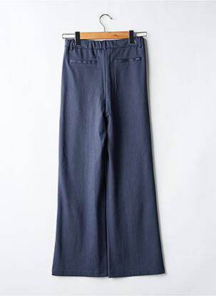 Pantalon large tissage popeline bleu GARCIA fille