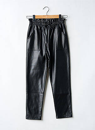 Pantalon slim taille élastique taille élastique noir MAYORAL fille