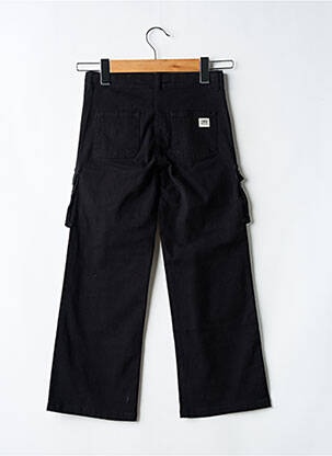 Jeans coupe large stretch noir BOBOLI fille