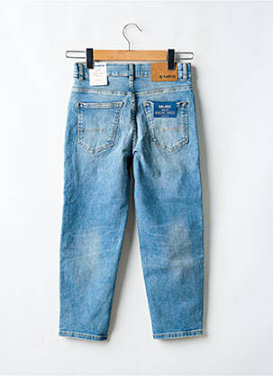 Jeans coupe droite stretch taille ajustable bleu GARCIA garçon
