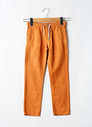 Pantalon chino taille élastique taille élastique orange MAYORAL garçon