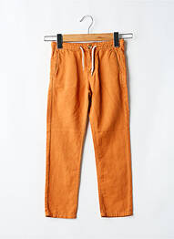 Pantalon chino taille élastique taille élastique orange MAYORAL garcon