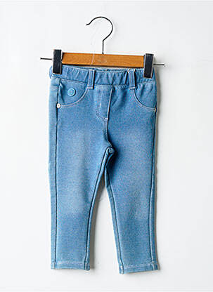 Jegging stretch taille élastique bleu clair BOBOLI fille
