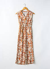 Combi-pantalon orange LE TEMPS DES CERISES pour fille seconde vue