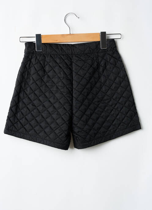Short coupe droite taille ajustable noir MAYORAL fille
