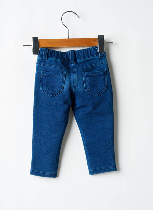 Jegging stretch taille élastique bleu BOBOLI fille