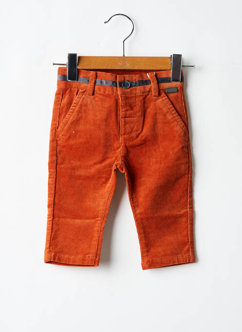 Pantalon droit orange BOBOLI pour garçon