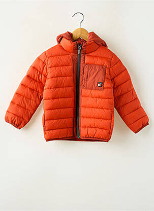 Doudoune manches longues a capuche orange MAYORAL garcon