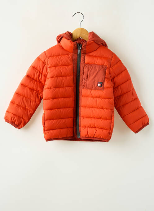 Doudoune manches longues a capuche orange MAYORAL garcon