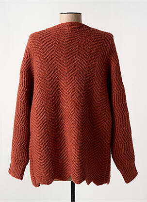 Gilet manches longues stretch orange MOLLY BRACKEN femme