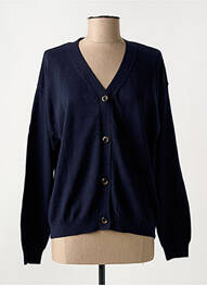 Gilet manches longues stretch bleu MISE AU GREEN femme