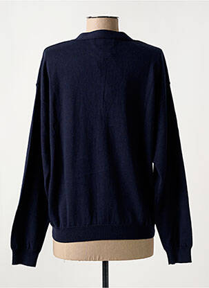 Gilet manches longues stretch bleu MISE AU GREEN femme