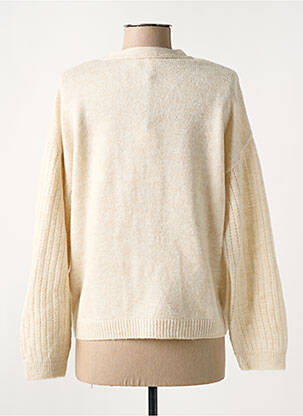 Gilet manches longues stretch beige LOLA ESPELETA femme